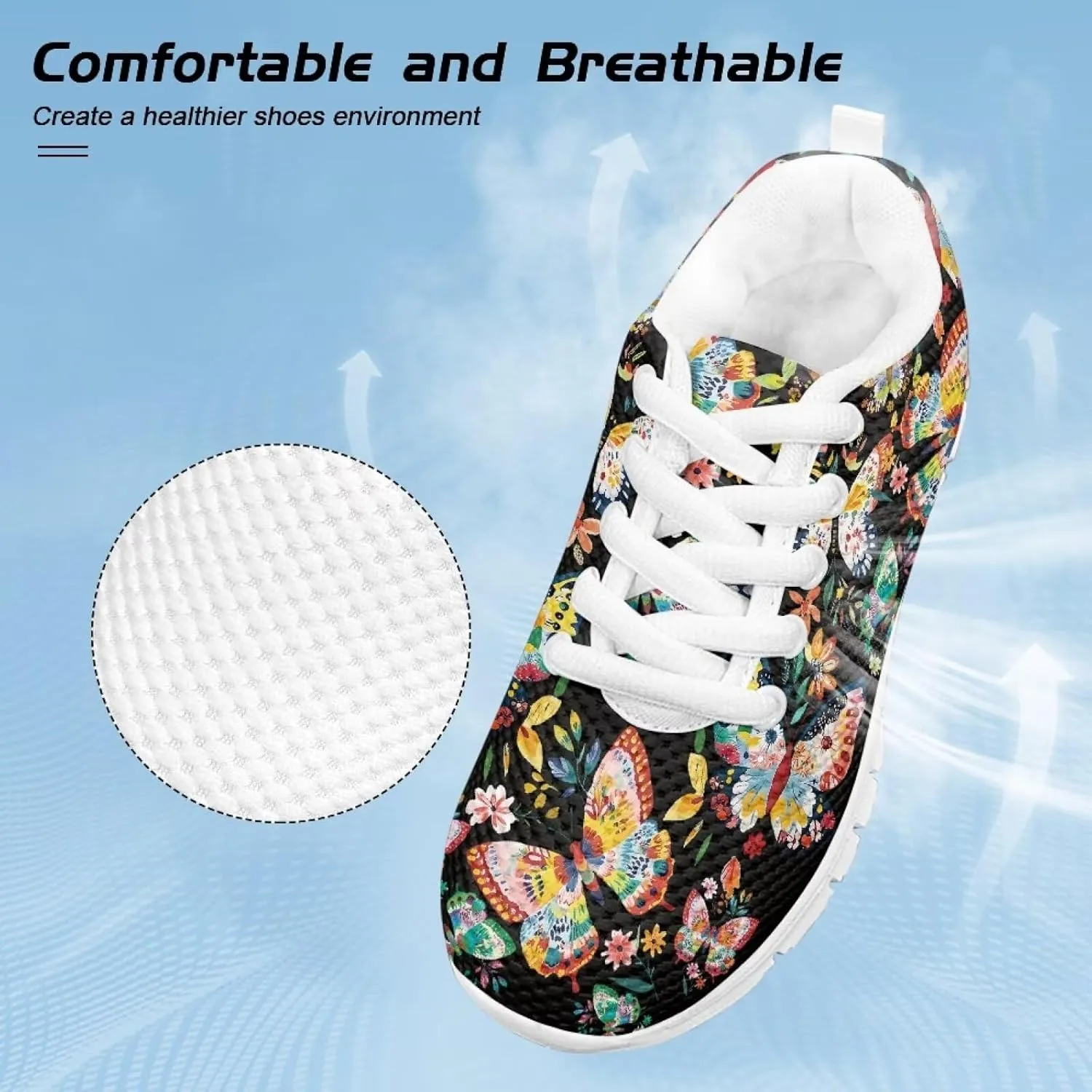 Cumagical Kids Athletic Shoes Lightweight Running Breathable Sports Footwear for Boys Girls