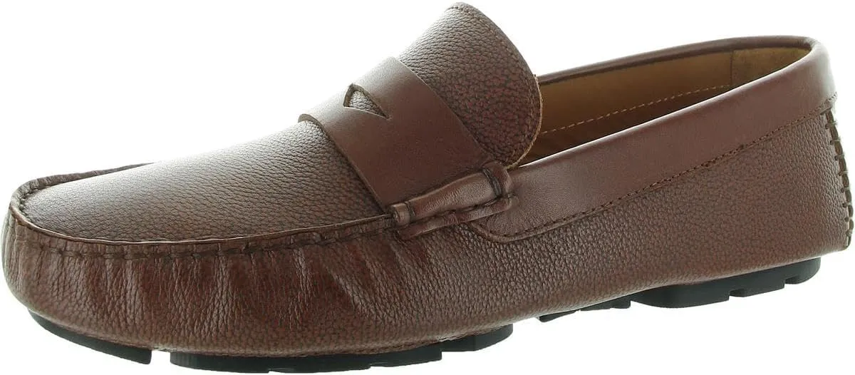 Donald J. Pliner Mens Laceless Leather Driving Moccasins