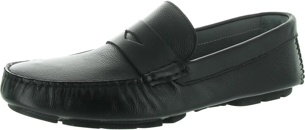 Donald J. Pliner Mens Laceless Leather Driving Moccasins