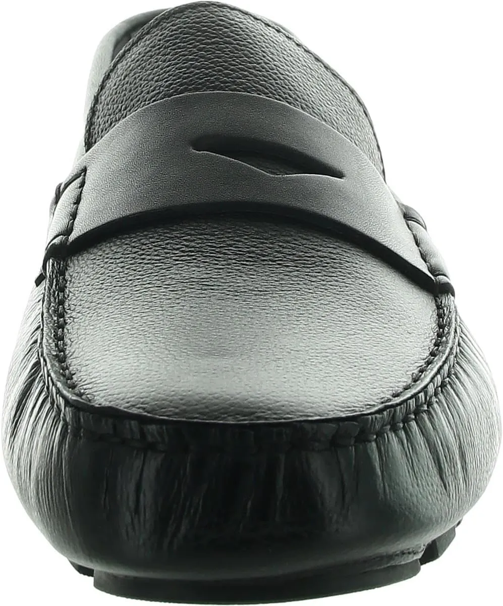 Donald J. Pliner Mens Laceless Leather Driving Moccasins