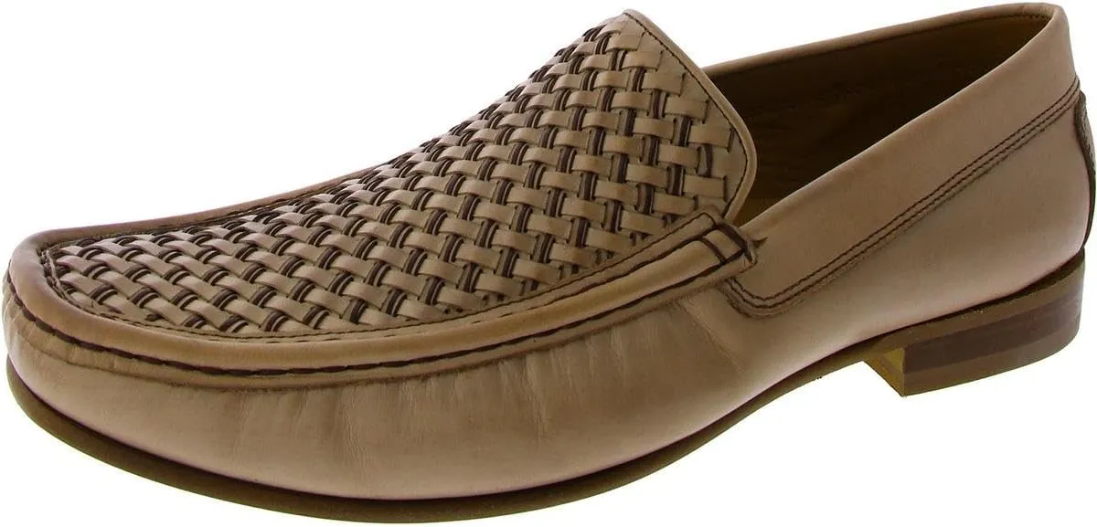 Donald J. Pliner Mens Leather Slip On Loafers