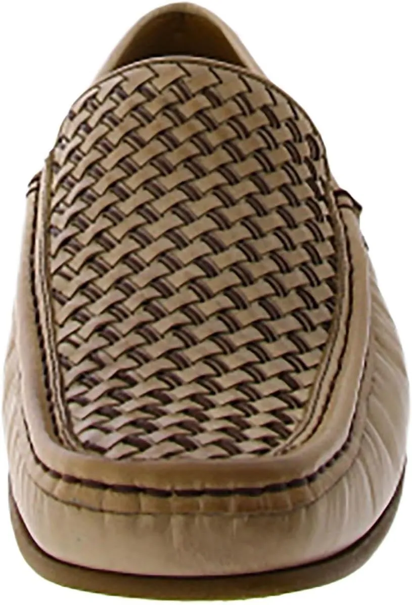 Donald J. Pliner Mens Leather Slip On Loafers