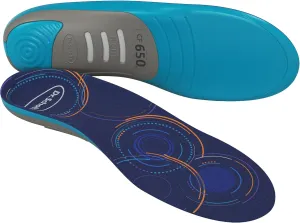 Dr. Scholl's Custom FiT Comfort – Plantar Fasciitis Insoles, Orthotics Shoe Inserts with Arch Support for Men & Women, Suitable for 220  lbs, Stay on Your Feet All-Day with Optimum Cushioning, CF650