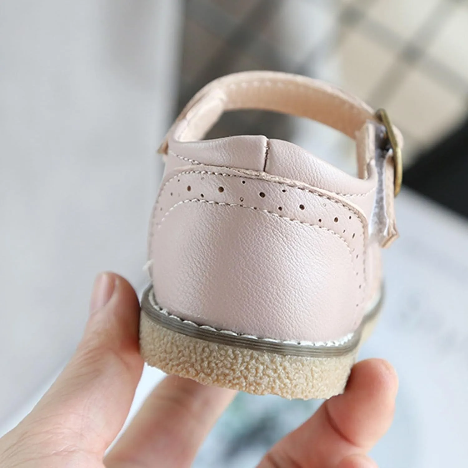 Girls' Shoes Spring/Autumn Solid Color Flat Bottomed Low Top Anti Slip Breathable Casual Shoes girls size 5 clothes
