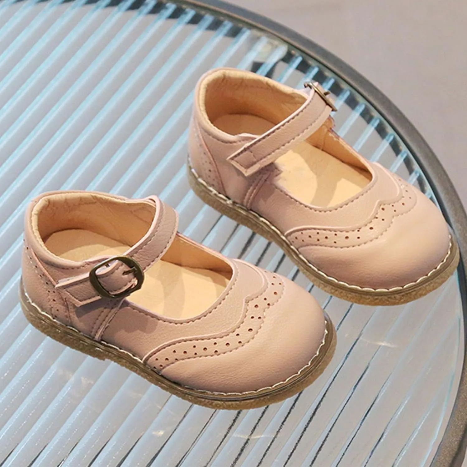 Girls' Shoes Spring/Autumn Solid Color Flat Bottomed Low Top Anti Slip Breathable Casual Shoes girls size 5 clothes