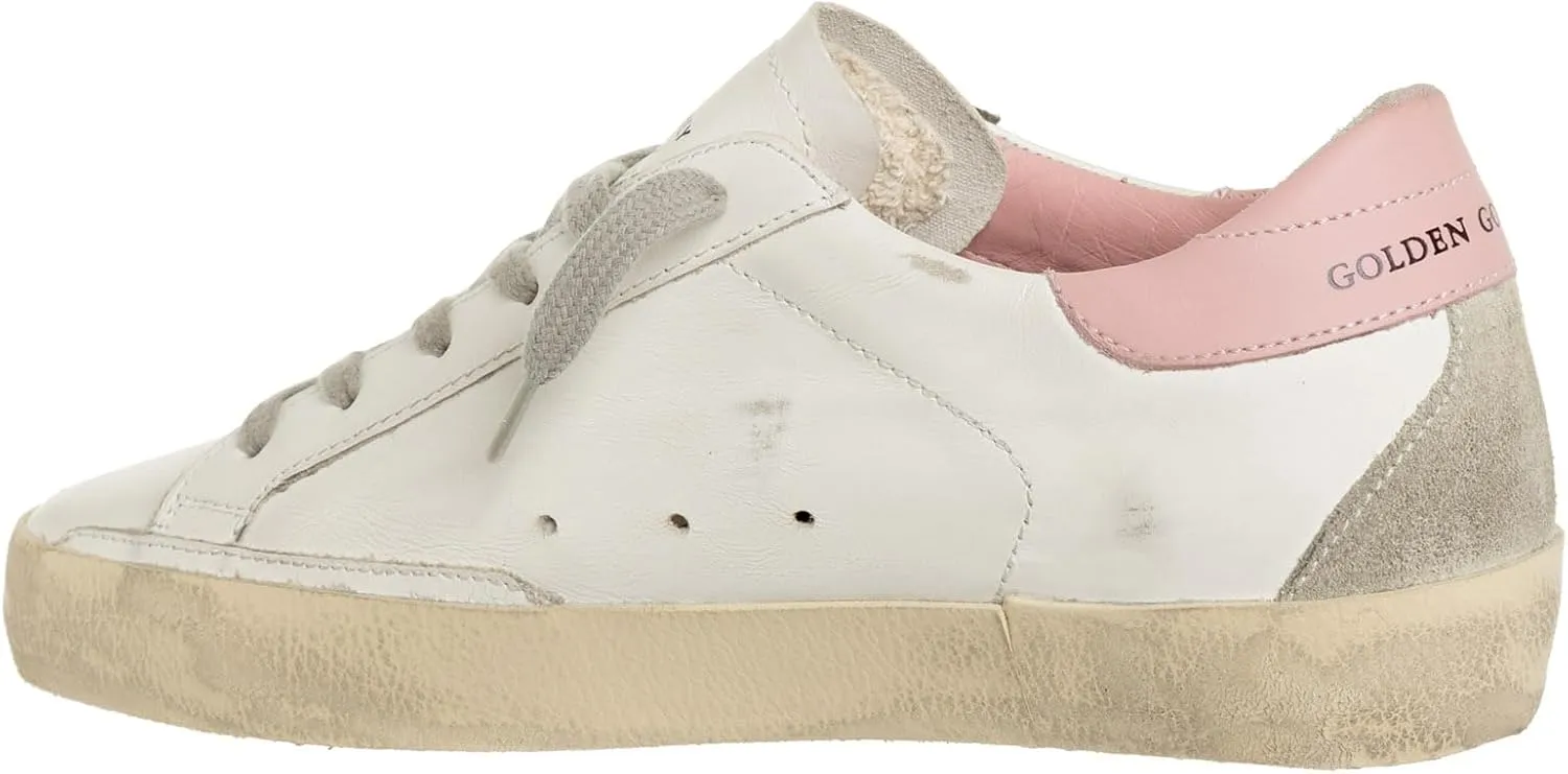 Golden Goose Super-star Women's 20MM Designer Sole Mirror Heel Trainers