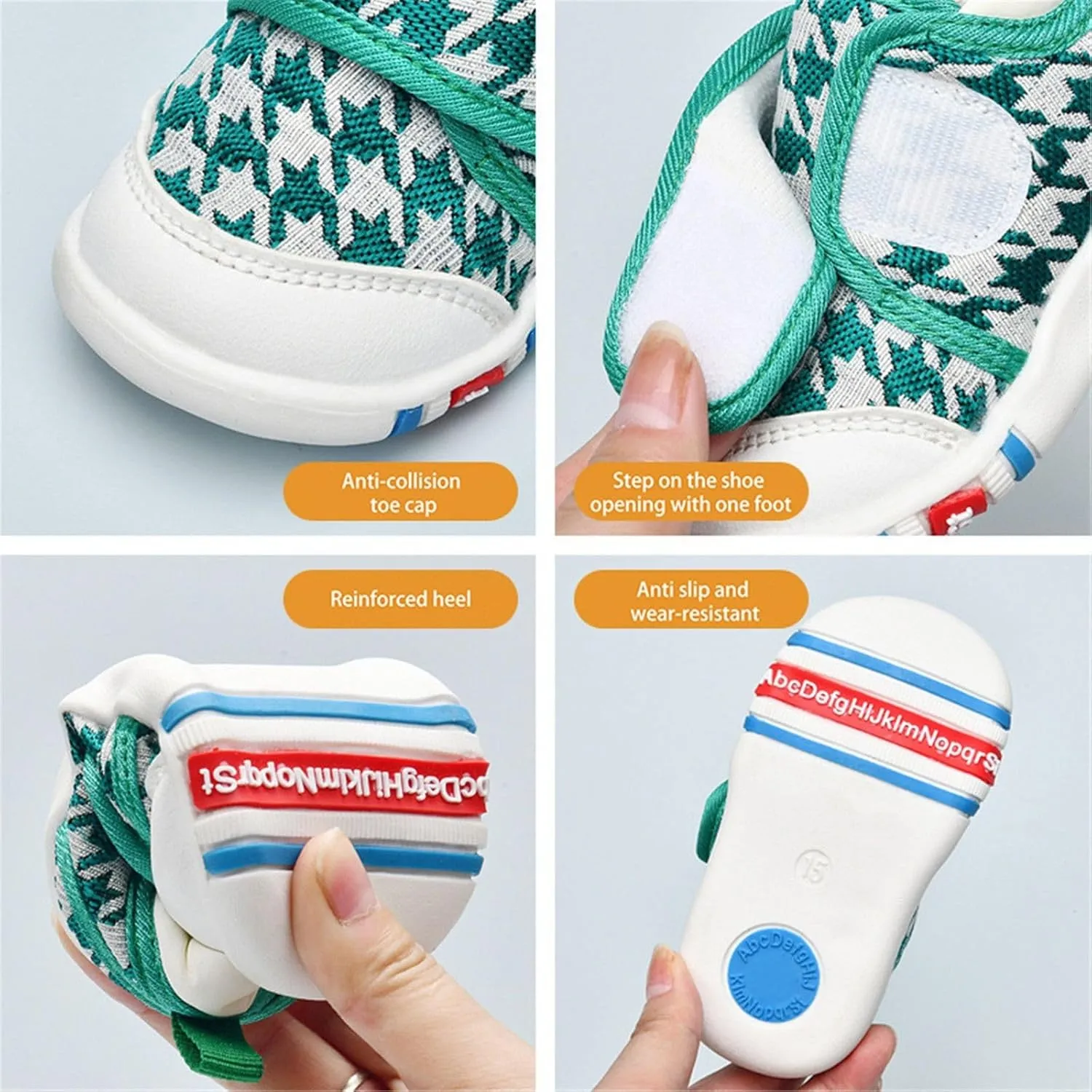Infant Boys Girls Sneakers Spring Autumn Soft Bottom Non Slip Comfortable Mesh Shoes Kids Running Shoes