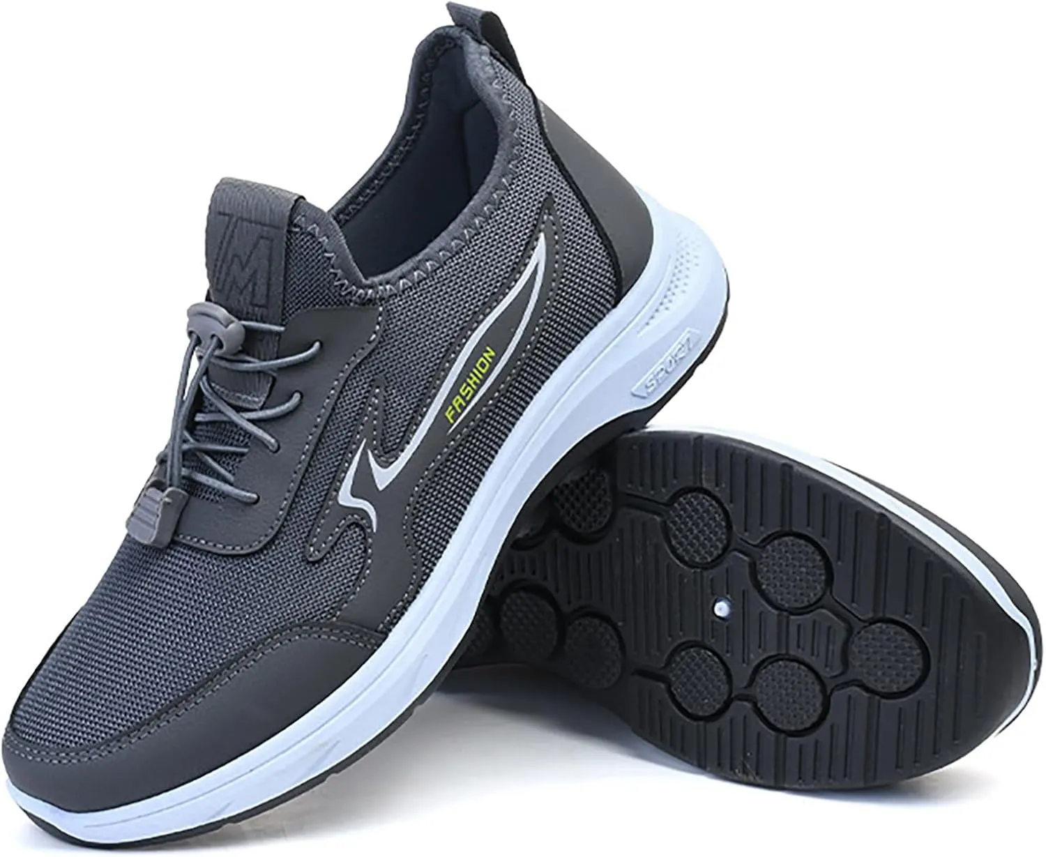 Jogging Walking Sneakers for Men Breathable Casual Comfortable Walking Sneaker Men's Arch Support Insole Shoes