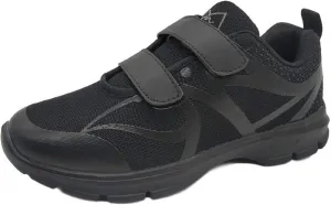 M-Air Ultra-Lightweight, Mens Mesh Athletic Hook-and-Loop Sneaker Shoe (8, Pacer Black)