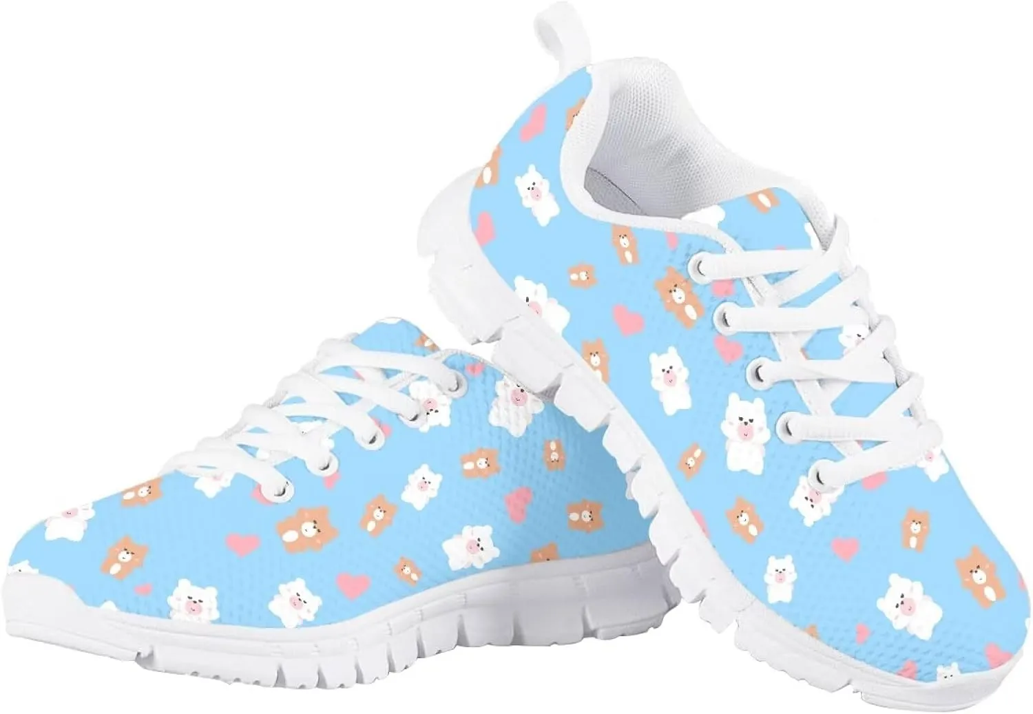 Premium Kids Running Shoes - Lightweight Breathable Mesh - Non-Slip Rubber Sole - Stylish Athletic Sneakers for Boys & Girls