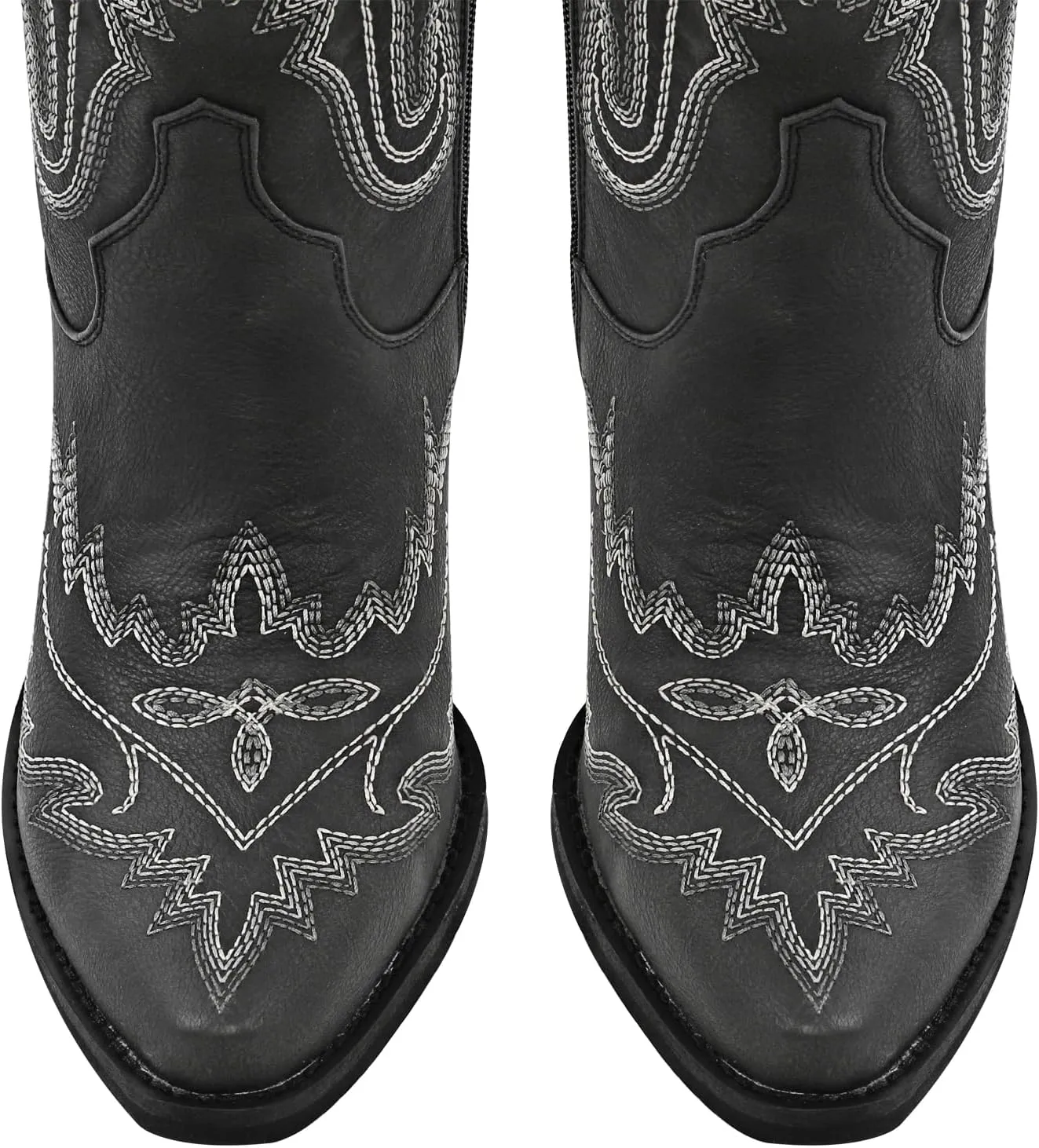 sexytag Western Cowboy Boots for Women Embroidered Thigh High Cowgirl Boots