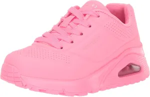 Skechers Girls' Street Uno Gen1-Neon Glow Sneaker