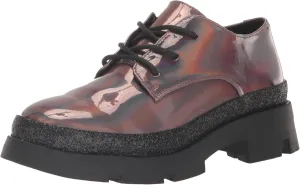 Steve Madden Girls Shoes Girls Leggy Oxford, Mirror, 3 Little Kid