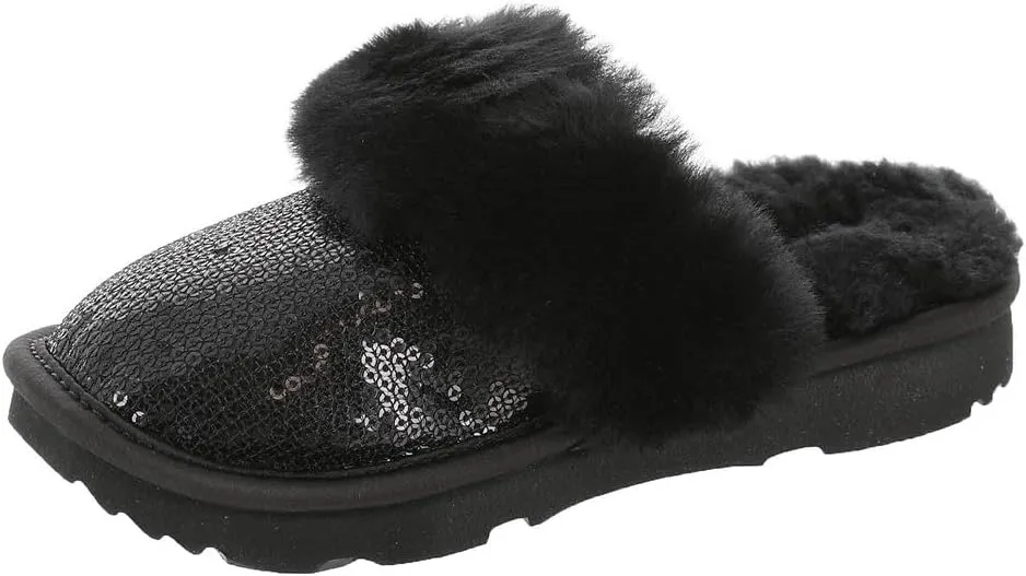UGG Unisex-Child K Cozy Ii Mirror Ball Slipper