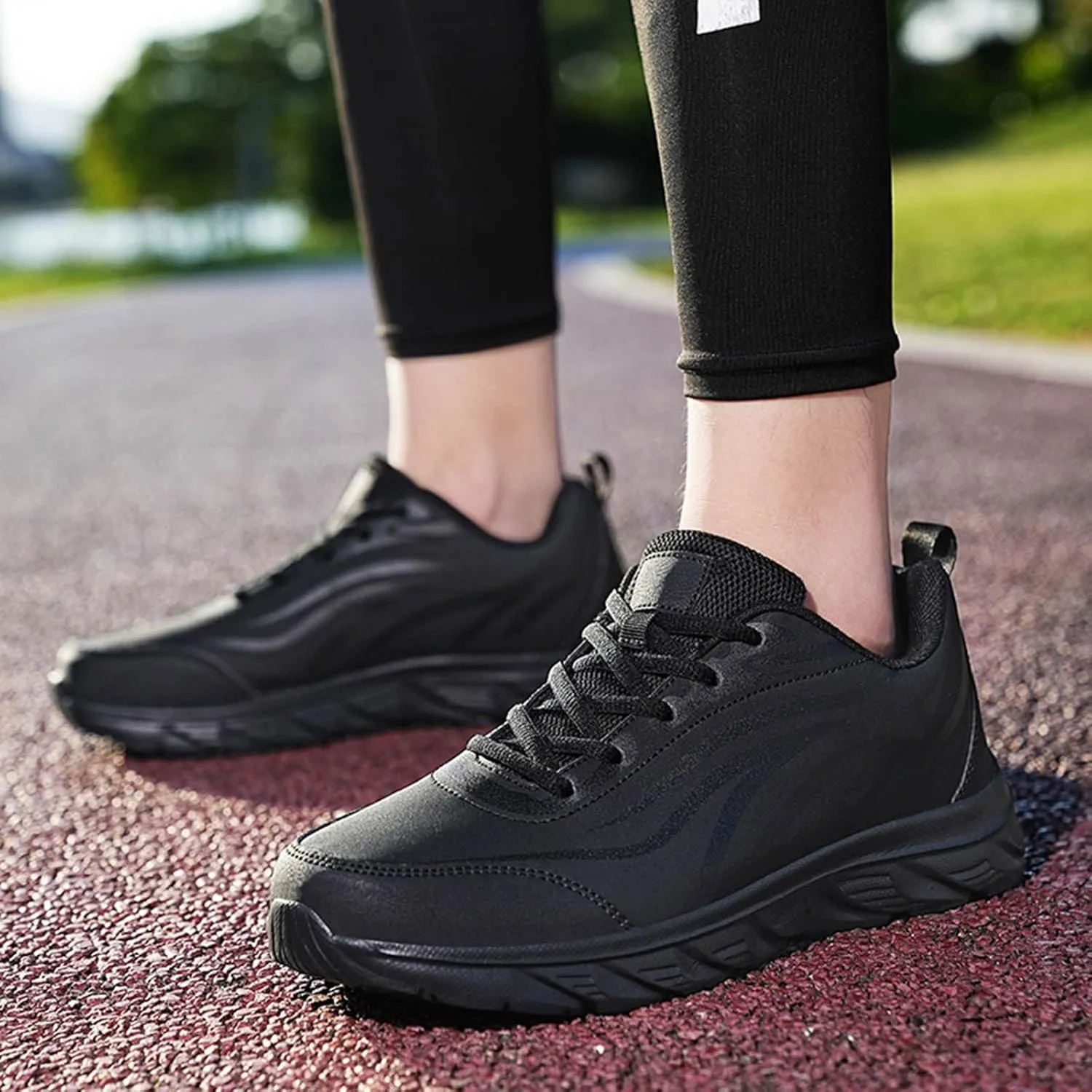 Versatile & Casual Sneaker Mens Shoes Large Size Casual Leather Print Fashion Simple Shoes Running