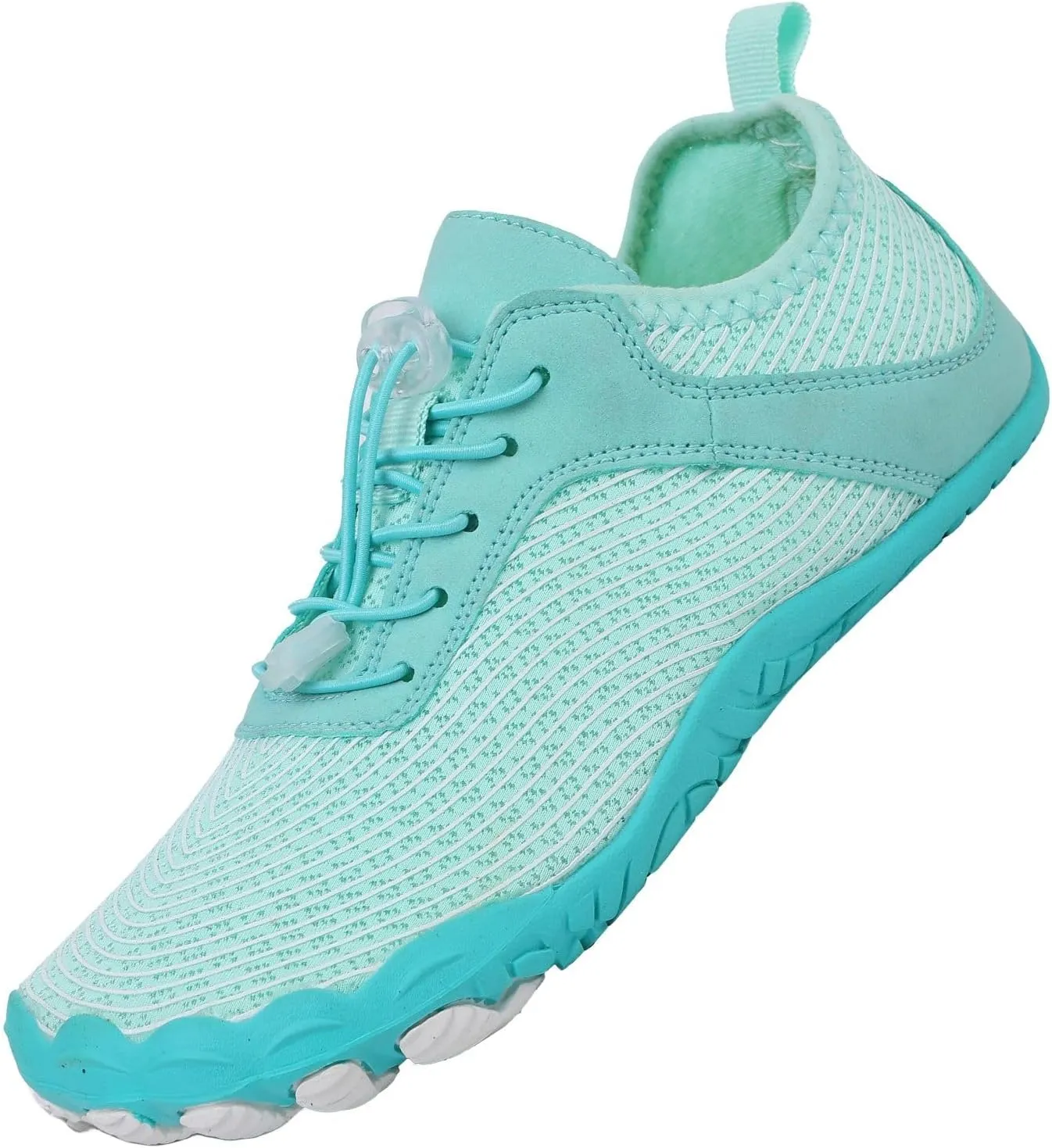Water Shoes Mens Women Barefoot Outdoor Athletic Sport Shoes Swim Pool Beach Surf Walking Flats Wide Toe Hiking Aqua Flat Sport Diving Sailing Travel Shoe