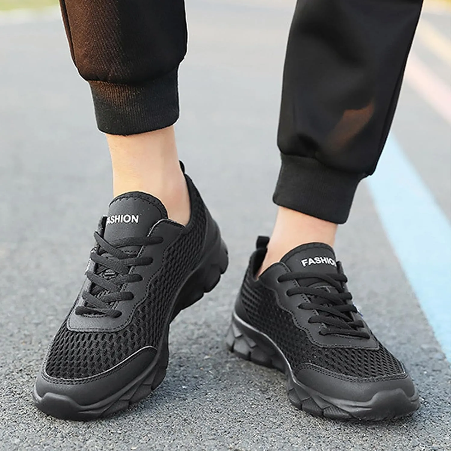 Workout Athletic Sport Shoes for Men Breathable Casual Comfortable Walking Sneaker Men's Business Casual Shoes